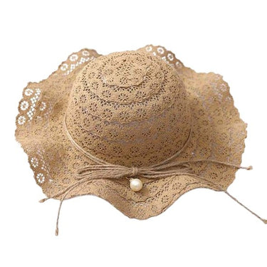 Chapeau Paille Fille Ceremonie